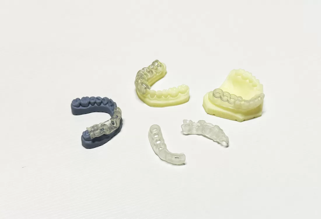 Dental Surgical Guide Resin model
