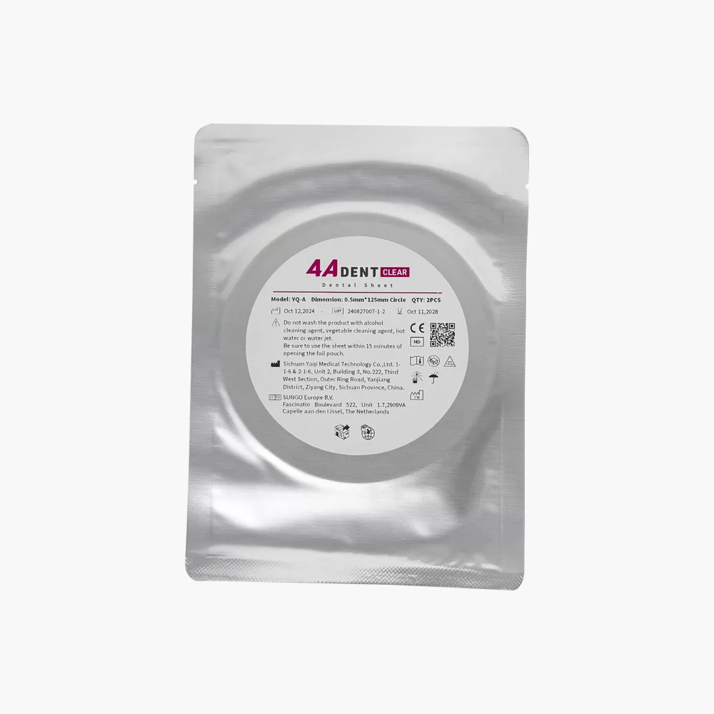 4ADENT CLEAR Series Clear Aligner Material