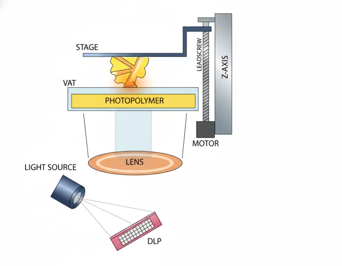 DLP & LCD：different Printing Technologies of Resin 3D Printers