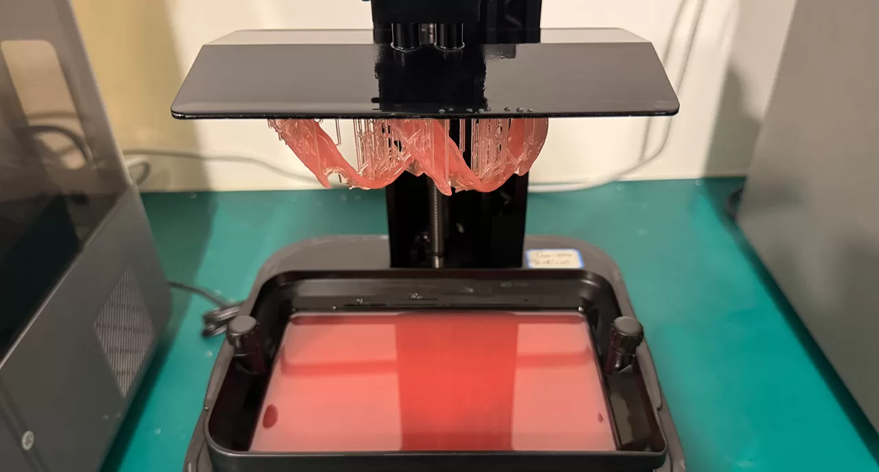 Dental Elastic Base Model Successful Printing