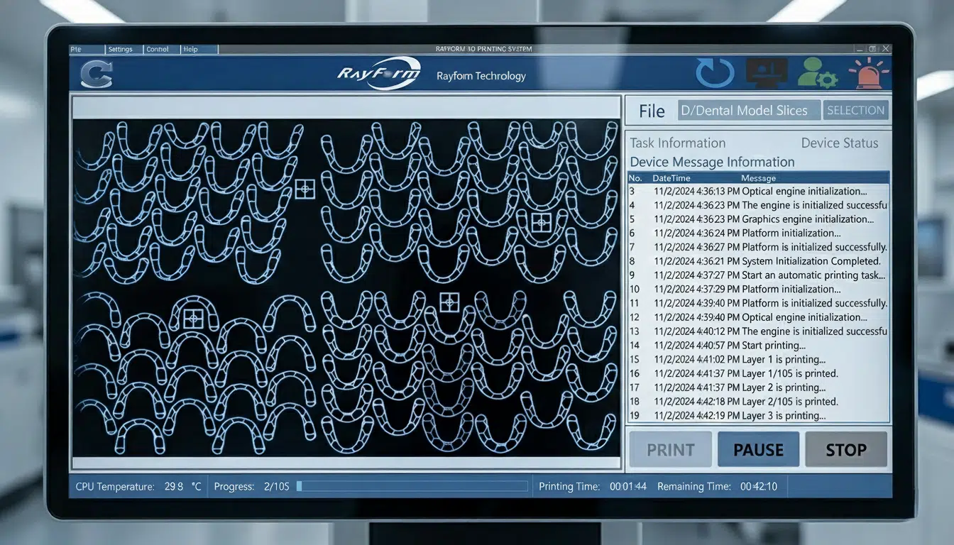 Automatic layout and preprocessing