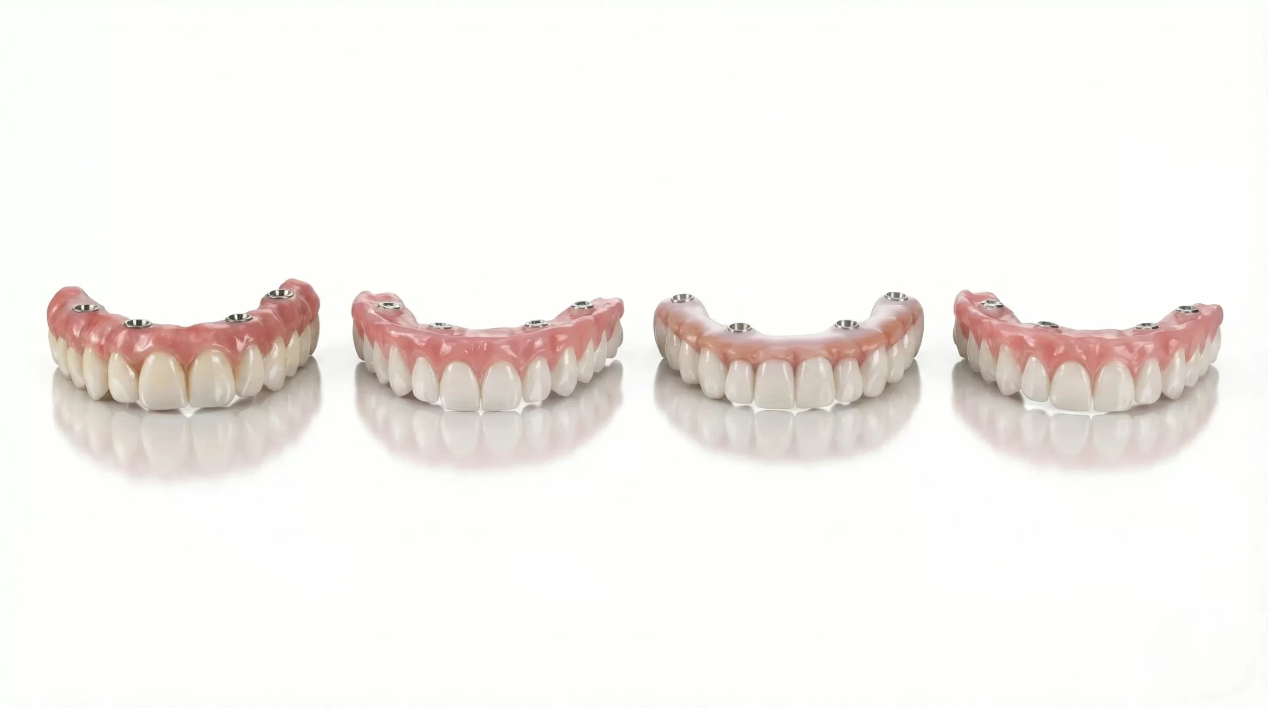 Fixed Hybrid Dentures Dental Resin