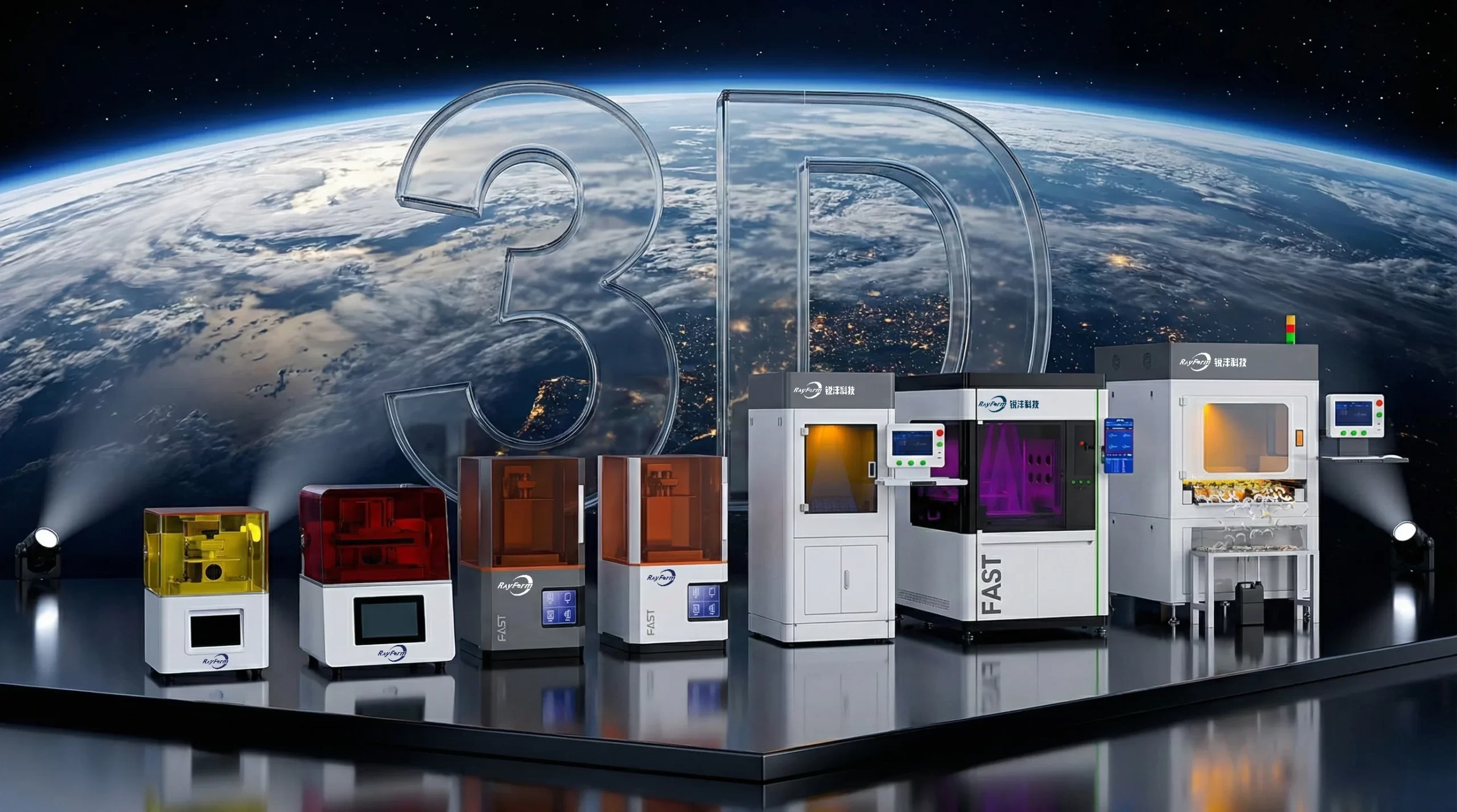 Industrial 3D Printer Machine RayForm RF Series