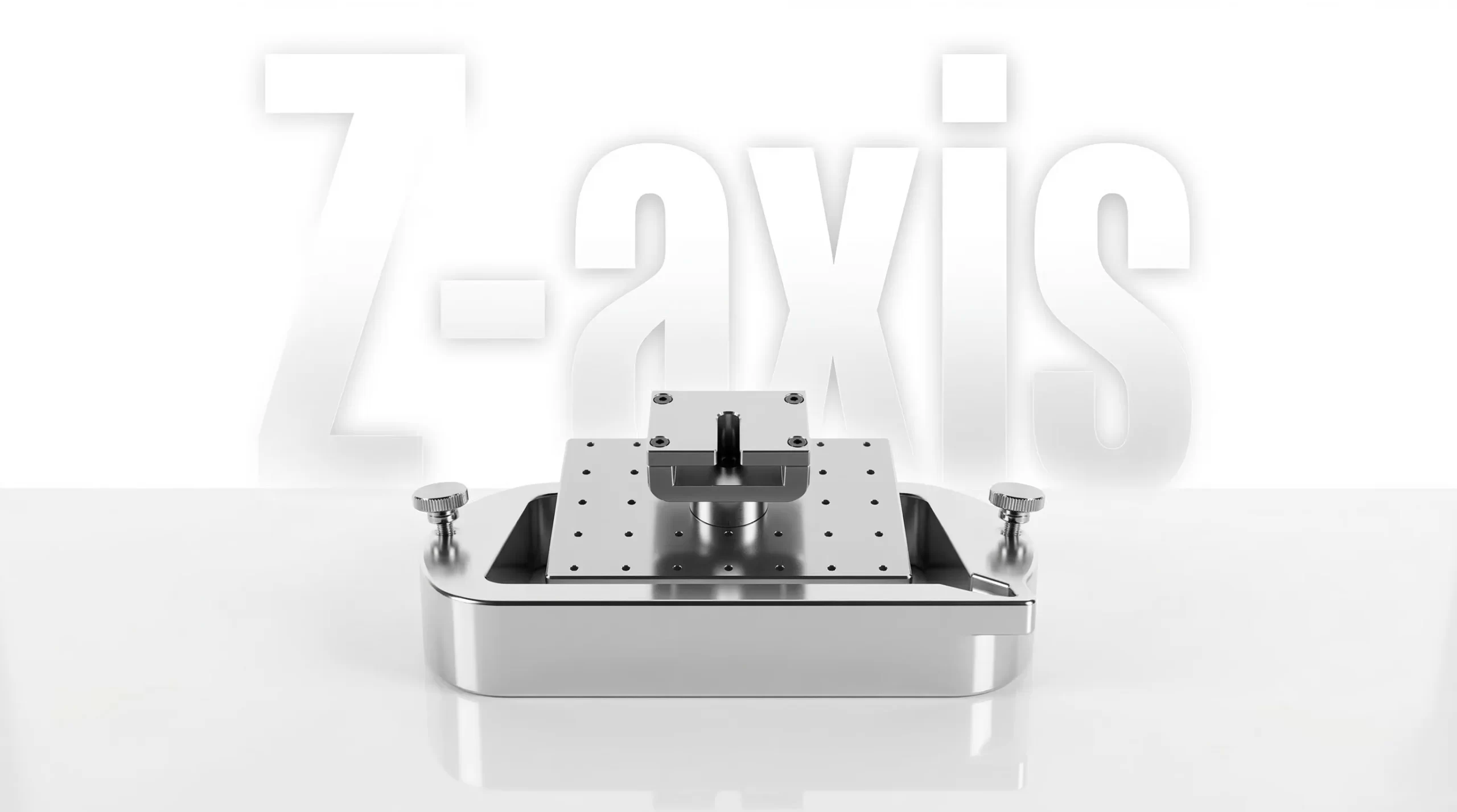 Stable Z-axis structure with dual linear guide rails and precision ball screw for accurate dental 3D printing