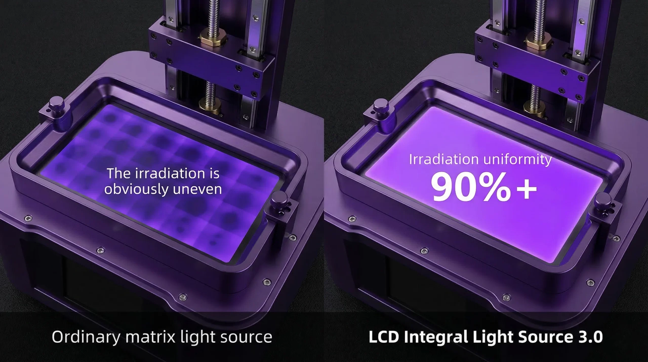 Stable Printing Effect - Independently developed optical engine with less than 10% energy distribution difference