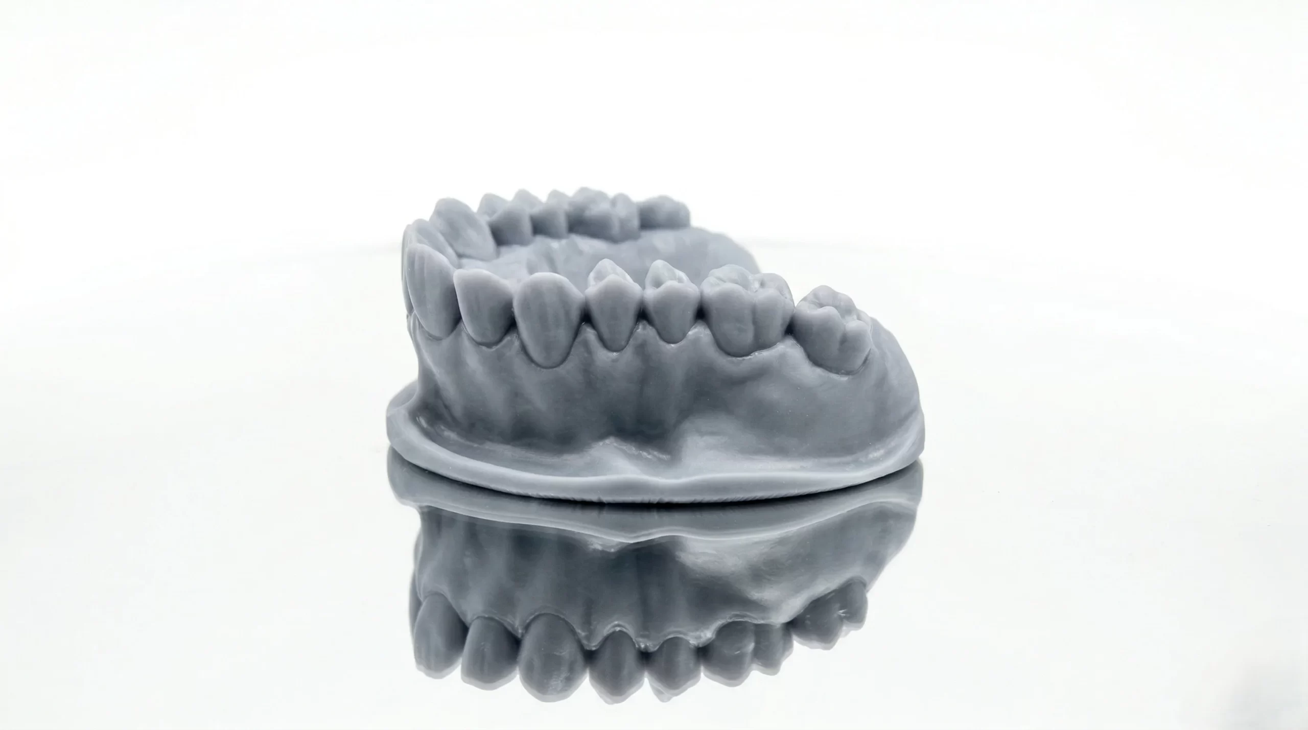 Thermoforming workflow dental model example