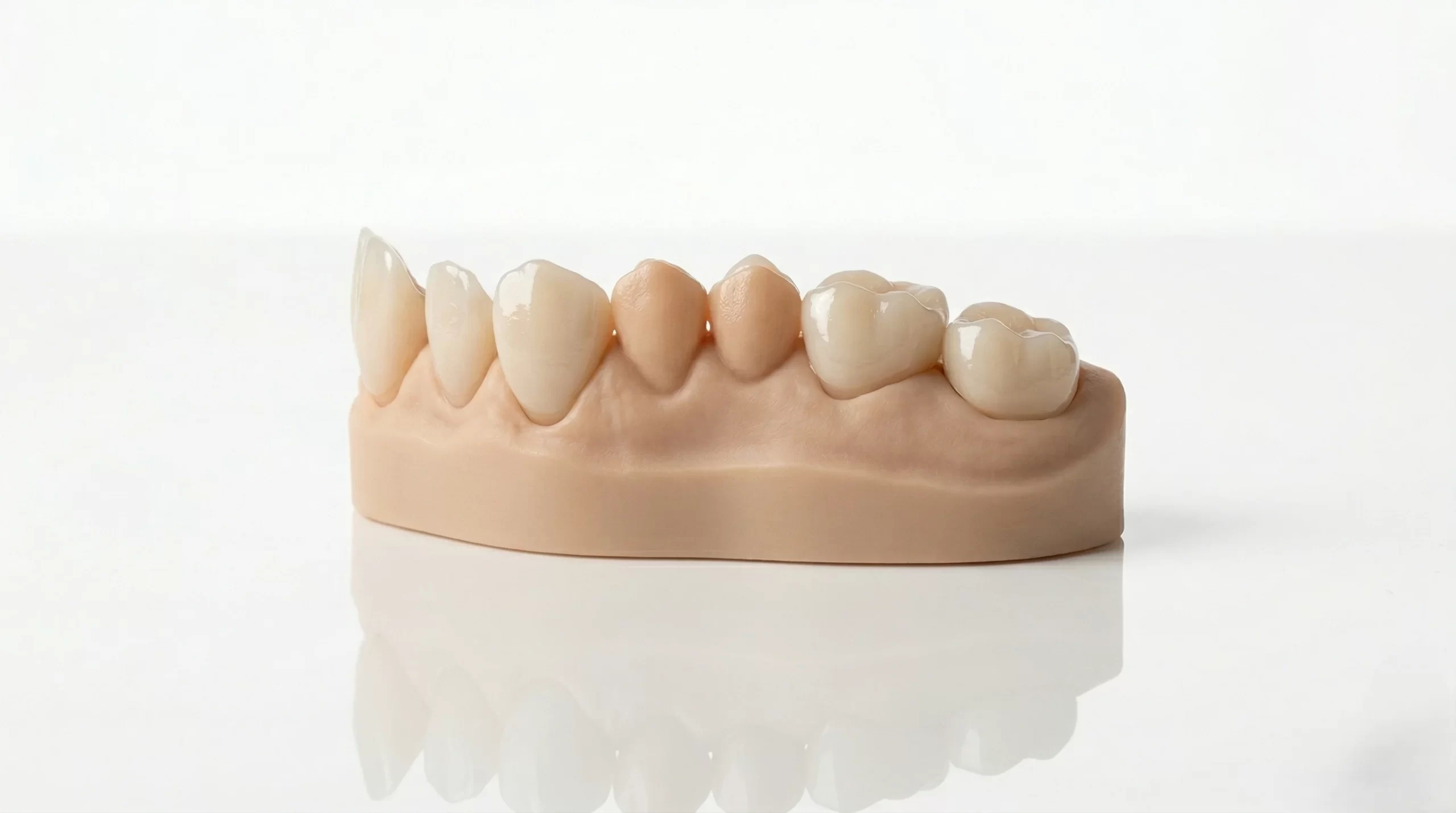 Permanent Crowns Resin 20% clinical application
