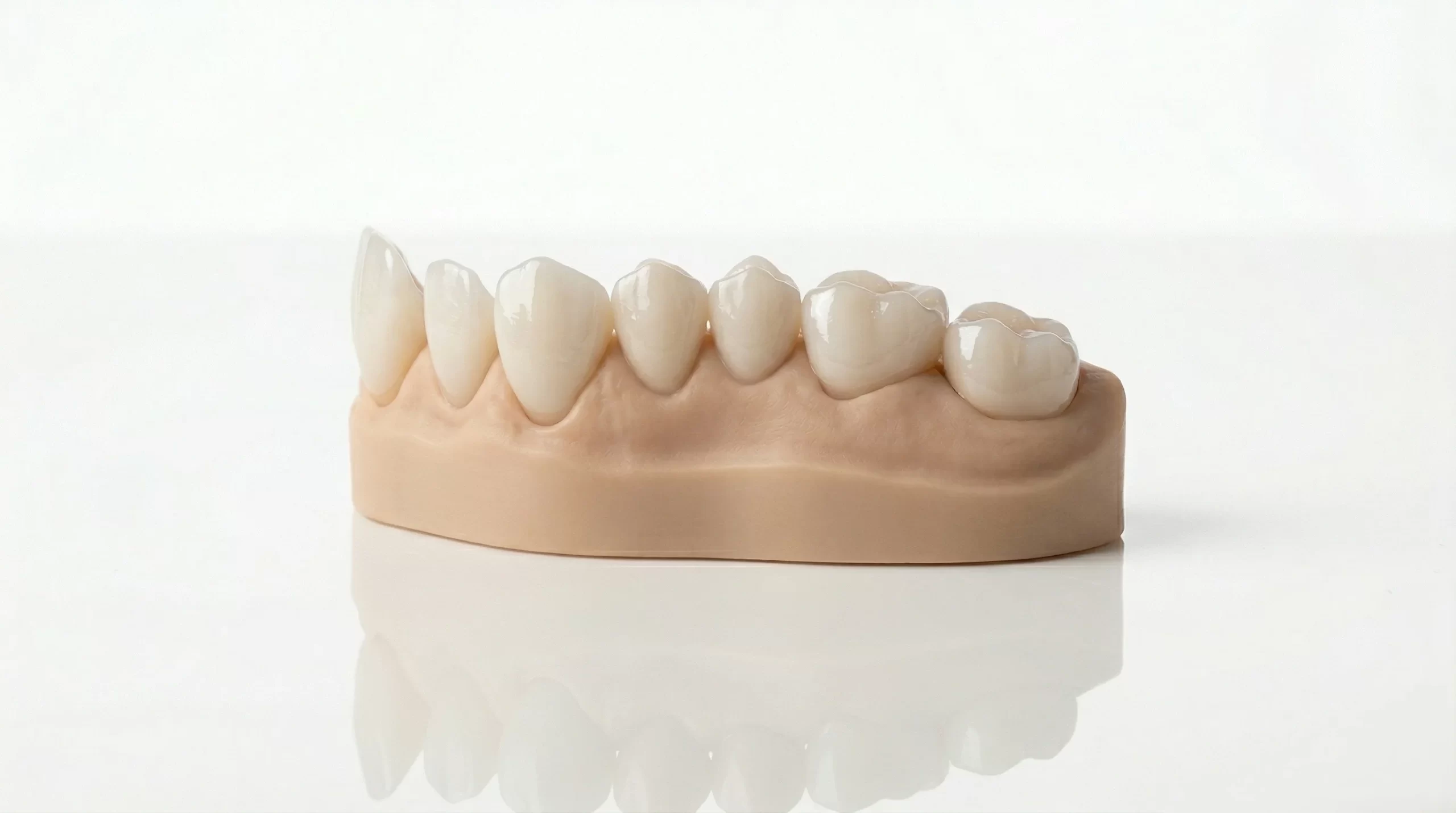 Permanent Crowns Resin 55% application example Permanent Crowns Resin 55% application example