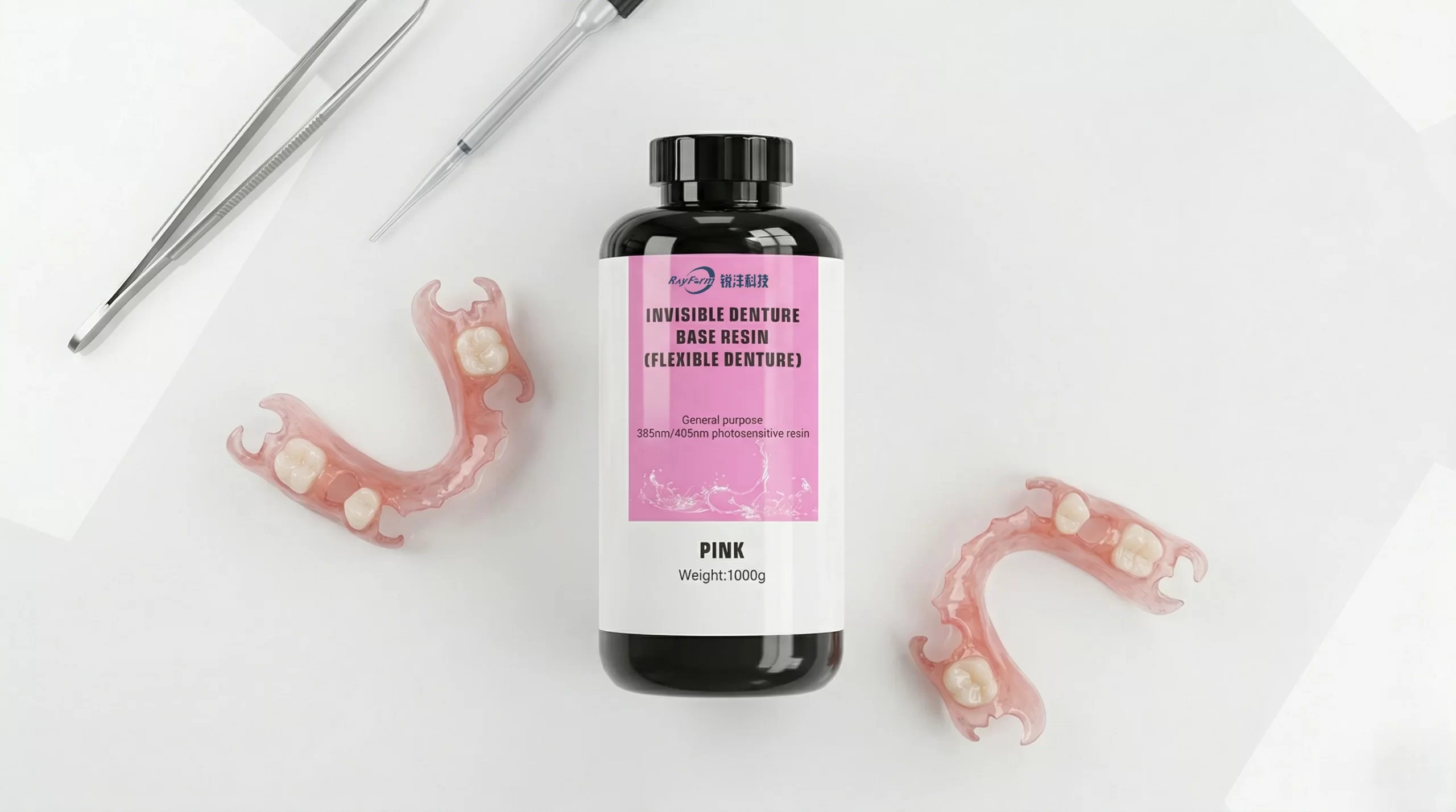 Invisible Denture Base Resin