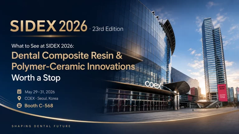 1779702592 What to See at SIDEX 2026 Dental Composite Resin & Polymer Ceramic Innovations Worth a Stop