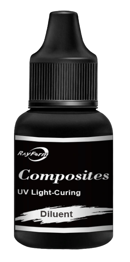 RayForm Diluent UV light-curing material packaging artwork