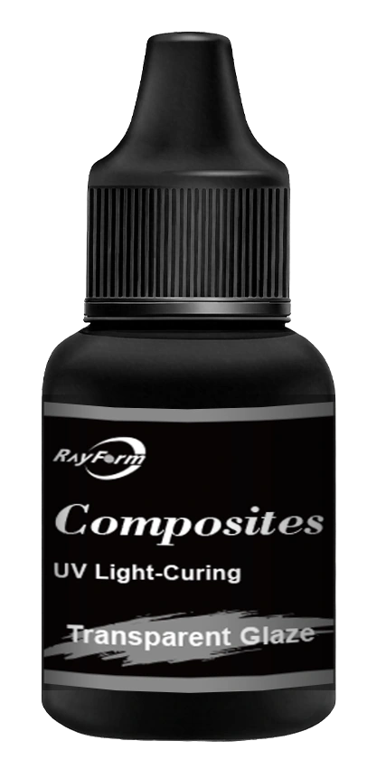 RayForm Transparent Glaze UV light-curing material packaging artwork