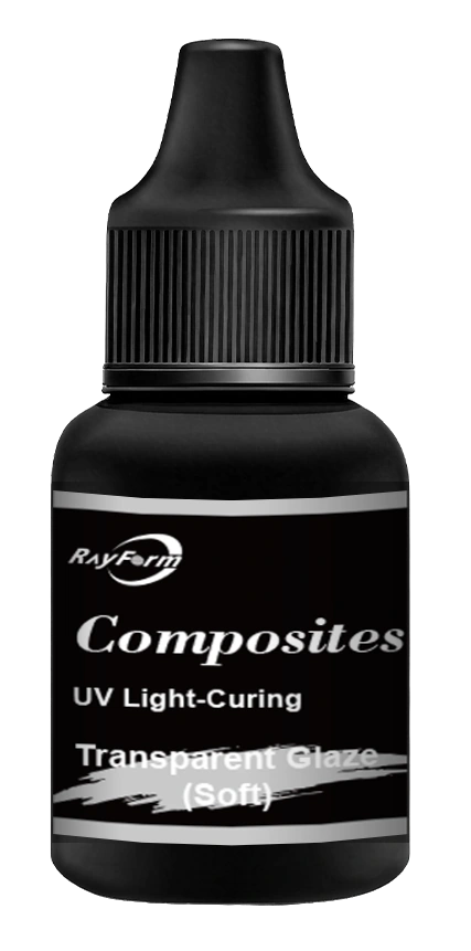 RayForm Transparent Glaze (Soft) UV light-curing material packaging artwork