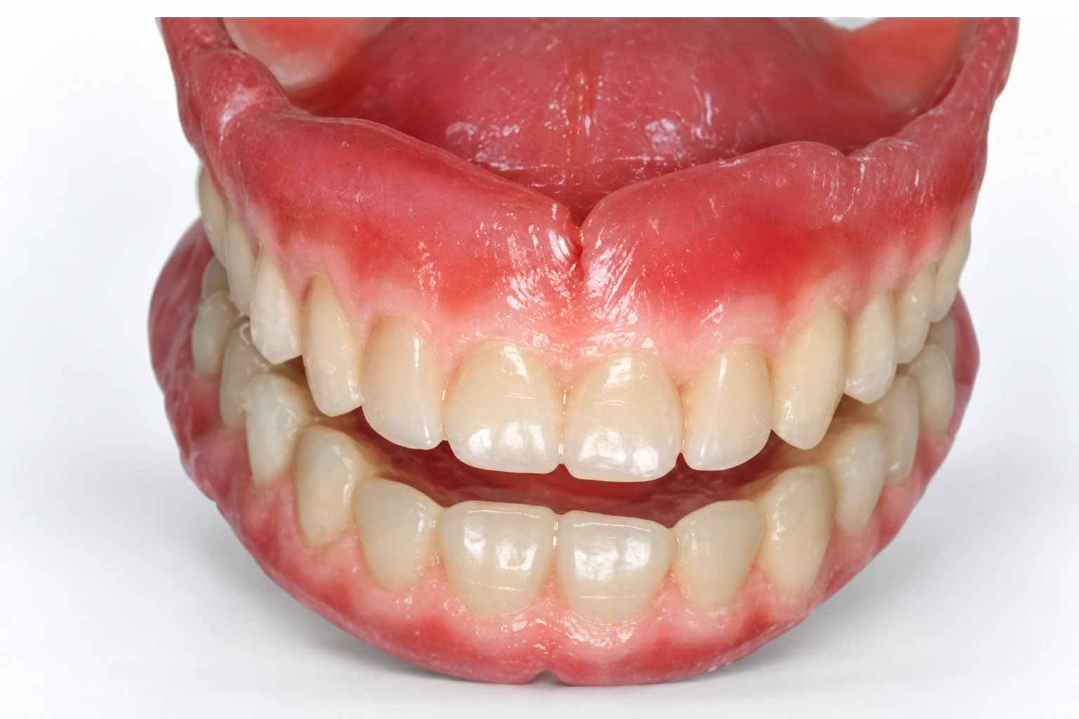 AI-adapted view of gingival surface characterization based on Figure 5 of a published denture case report